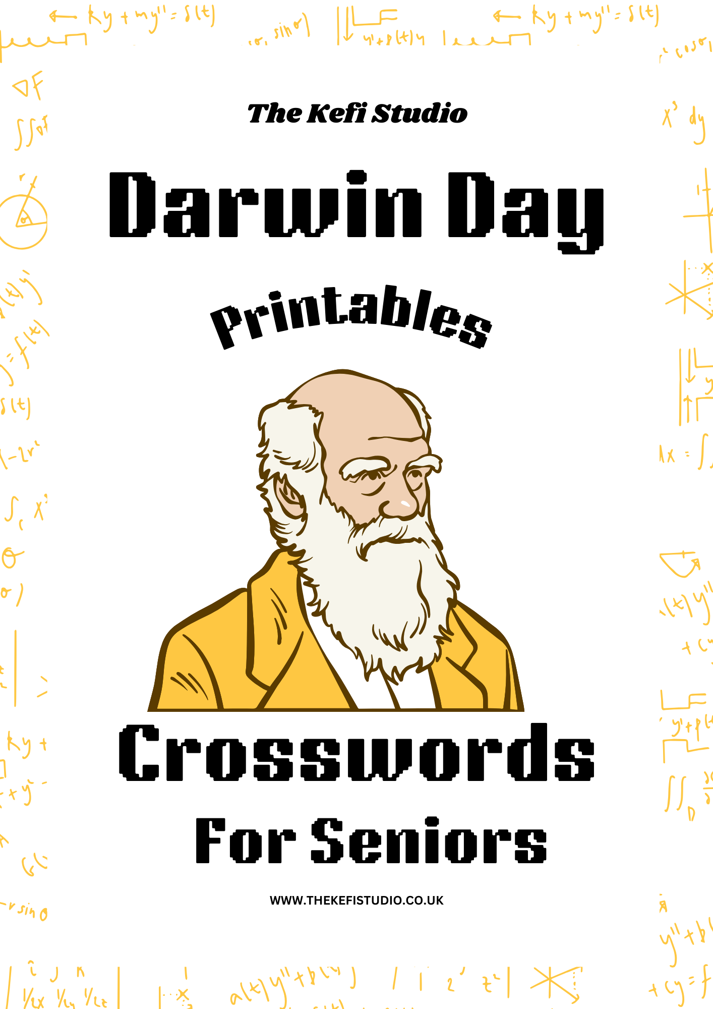 Darwin Day Crossword Pack (Printables)