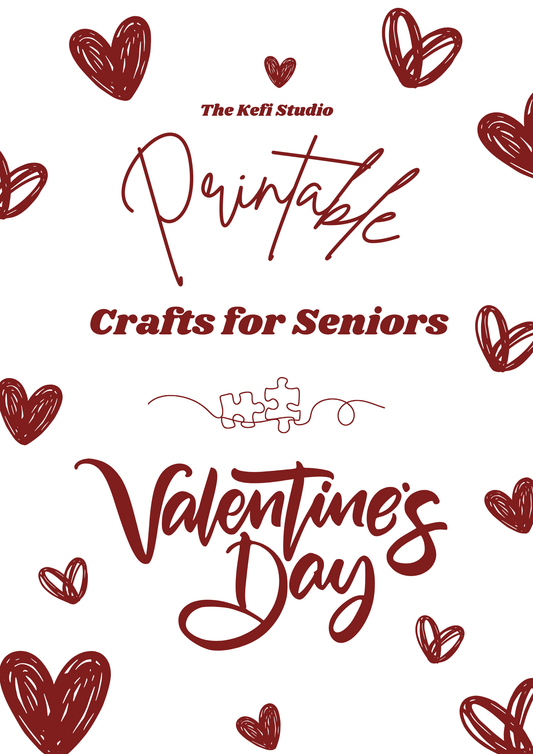 Valentines Day Crafts For Seniors (Printable)